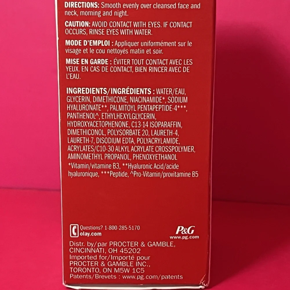 OLAY‎ Hyaluronic Mini Ultralight Gel Fragrance Free 15 mL Hydrate Plump Refresh